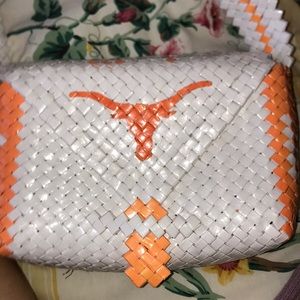 Handmade UT Longhorns purse